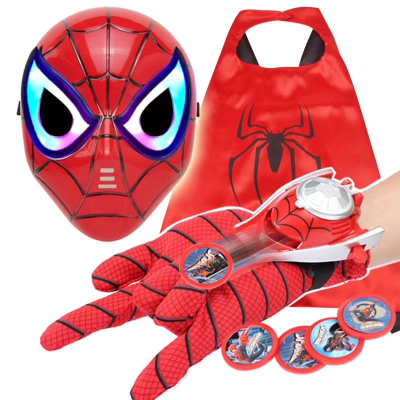 Available】Marvel Super Heroes Toys LED Sound Light Spider Man Shield Sword  Glove Launcher Avengers Action Figures Kids Cosplay Prop | Shopee  Philippines