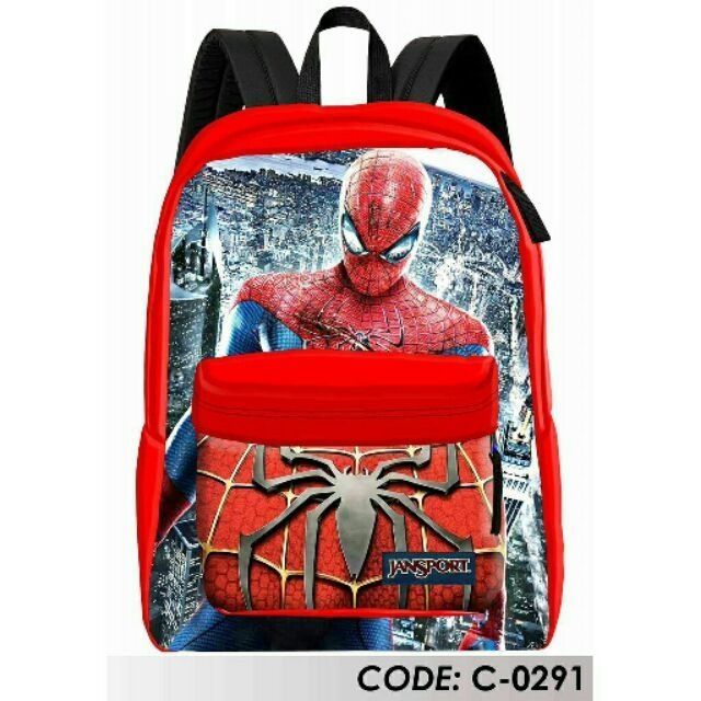 spiderman jansport backpack