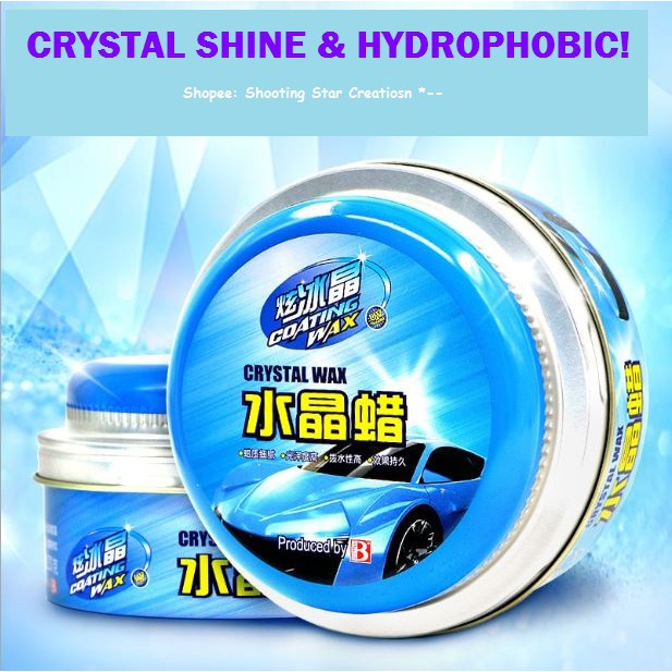 Botny Crystal Car Wax - Crystal Coating Shine & Hydrophobic | Shopee ...
