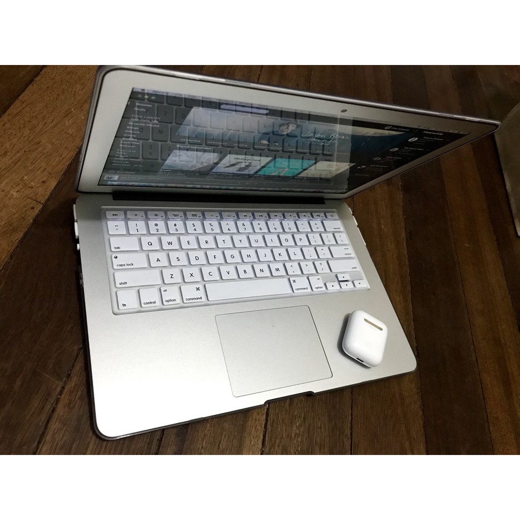 Apple Macbook Keyboard Protector Silicon White Keyboard Cover Shopee