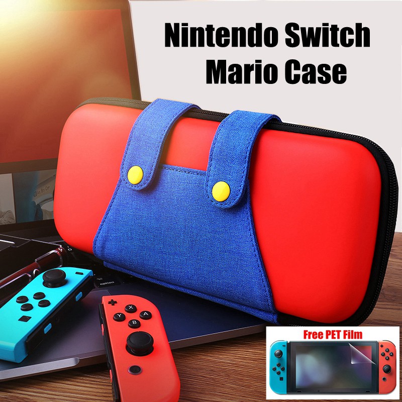 switch lite case mario