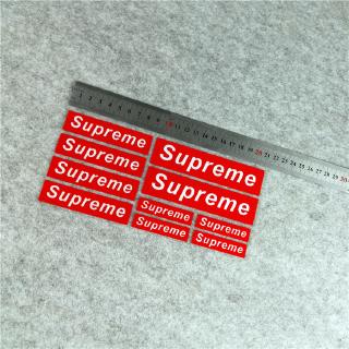 supreme reflective sticker