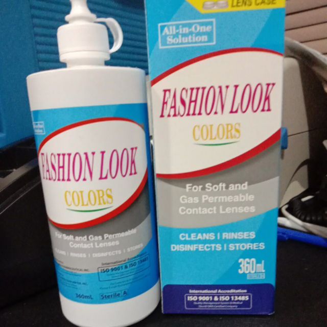 Contact lens solution all in one 360ml Shopee Philippines