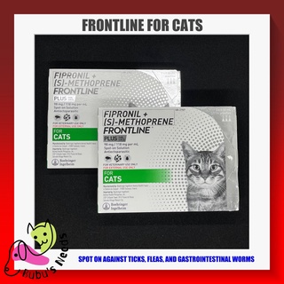 Frontline Plus for Cats [Fipronil + (S)-Methoprene] Anti-ectoparasitic Anti Fleas and Ticks