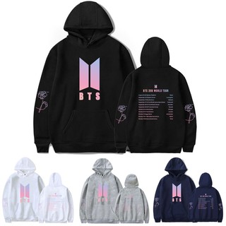 bts off shoulder hoodie