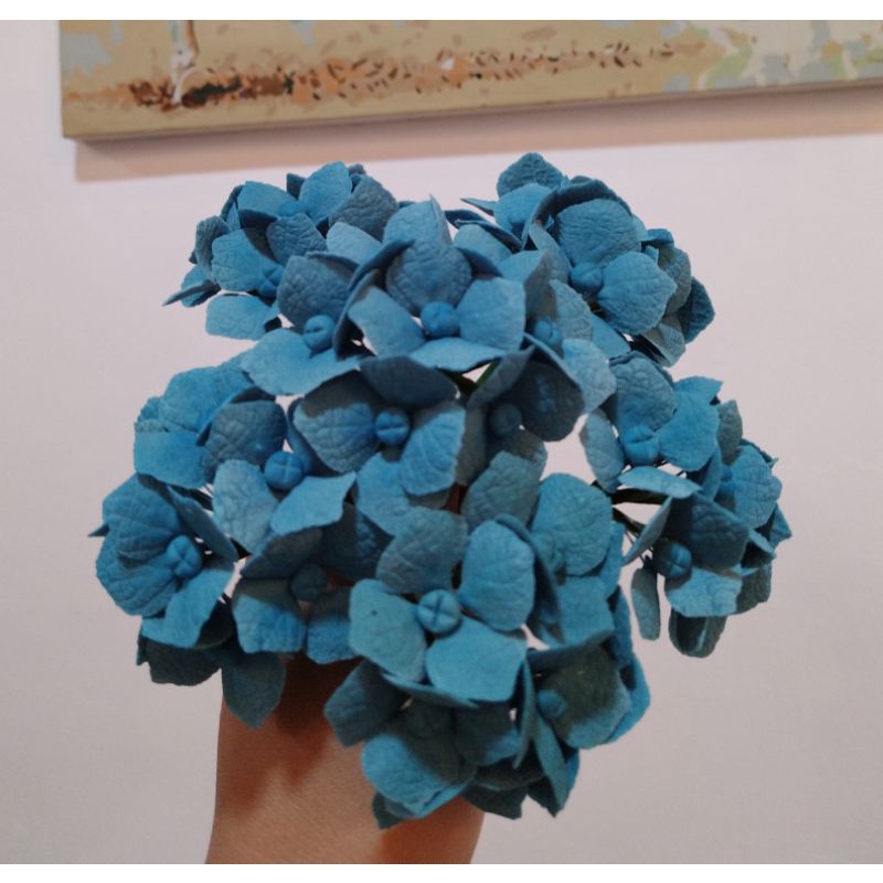 hydrea dusty blue gumpaste edible flower candy Shopee Philippines