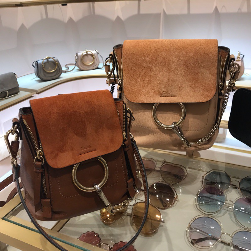 chloe backpack faye mini