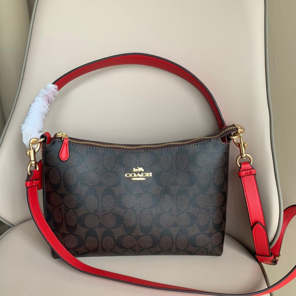 coach long strap shoulder bag