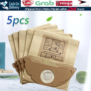 10 pack Vacuum Cleaner Paper Dust Bag for Karcher WD2.250 6.904-322 WD2200 A2004 A2054 A2024 WD2 Vacuum Cleaner Dust Bag Replacement 