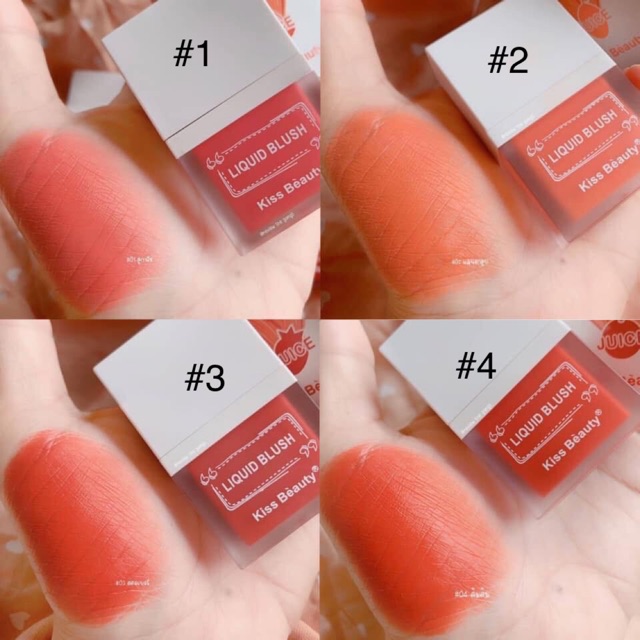 Kiss Beauty Juice Liquid Blush Shopee Philippines