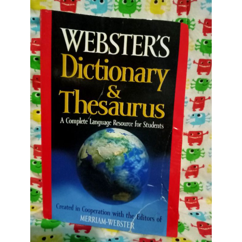 Webster S Dictionary Thesaurus Shopee Philippines