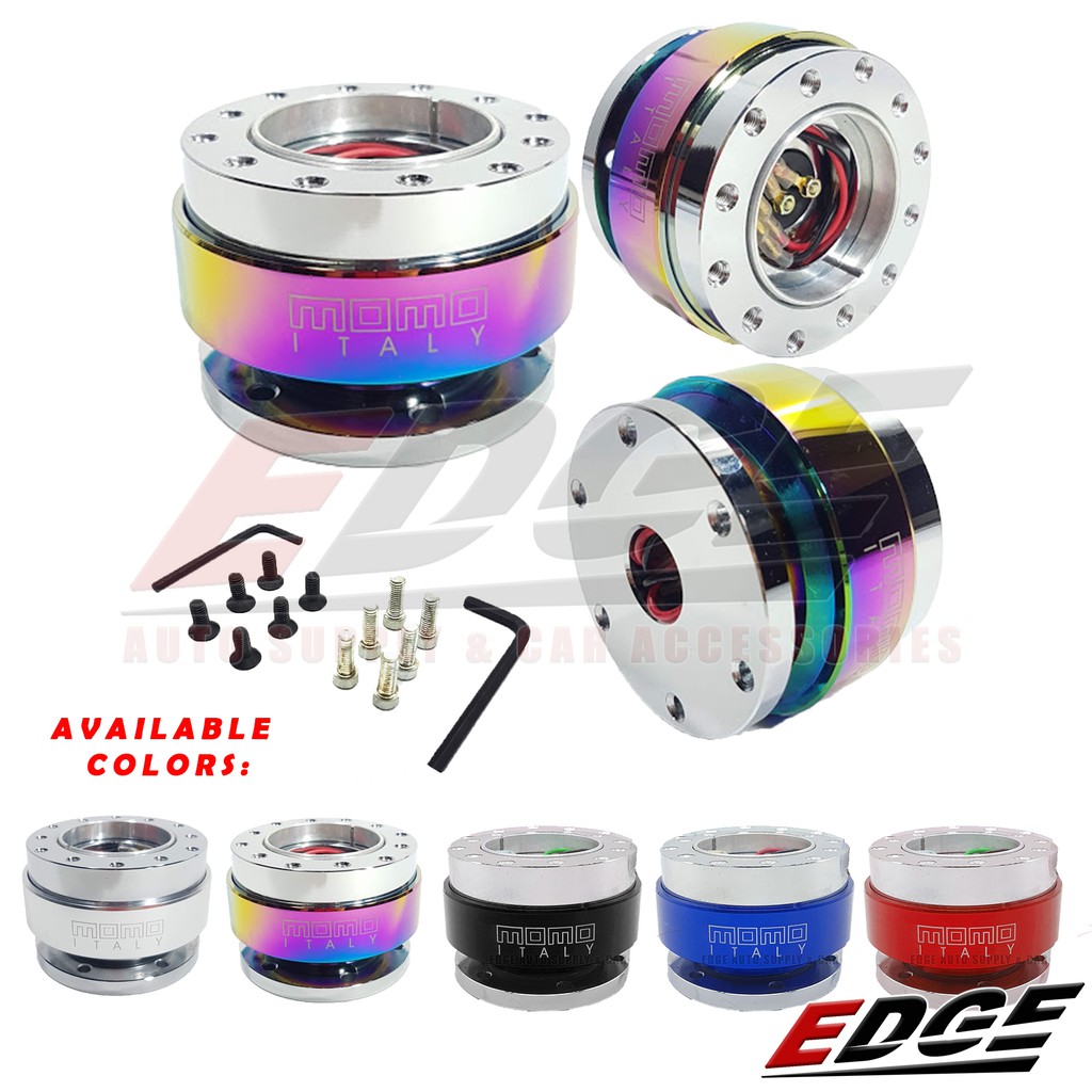 MOMO Universal Steering Wheel Hub Quick Release 6 hole Shopee Philippines