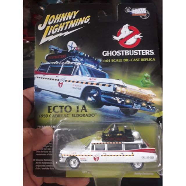 Johnny Lightning Ecto 1a Diecast Car Model Shopee Philippines