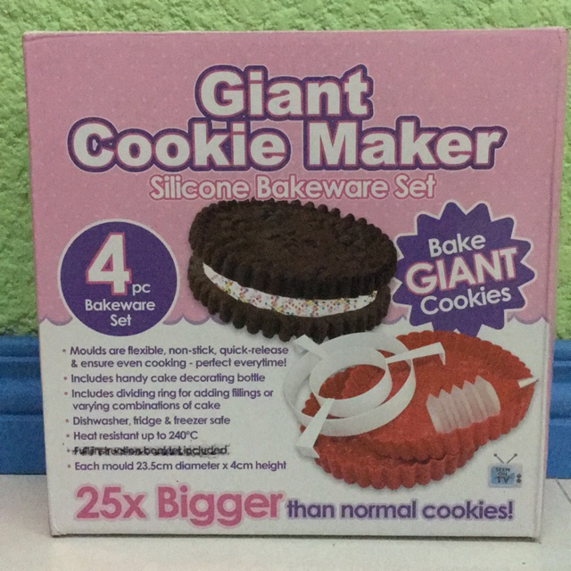giant cookie mould