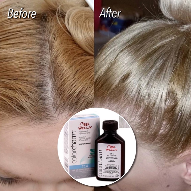 Wella Color Charm T14 Pale Ash Blonde Toner Shopee Philippines