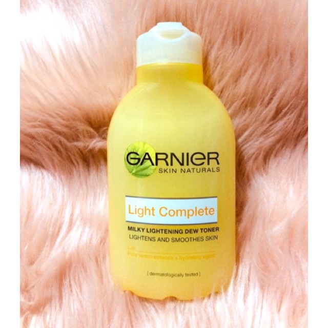 garnier milky lightening dew toner