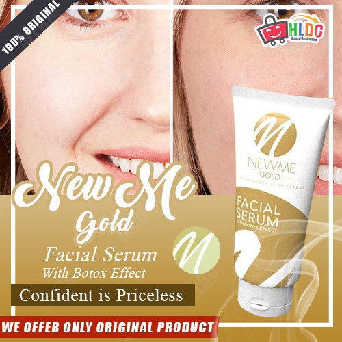 newme gold facial serum