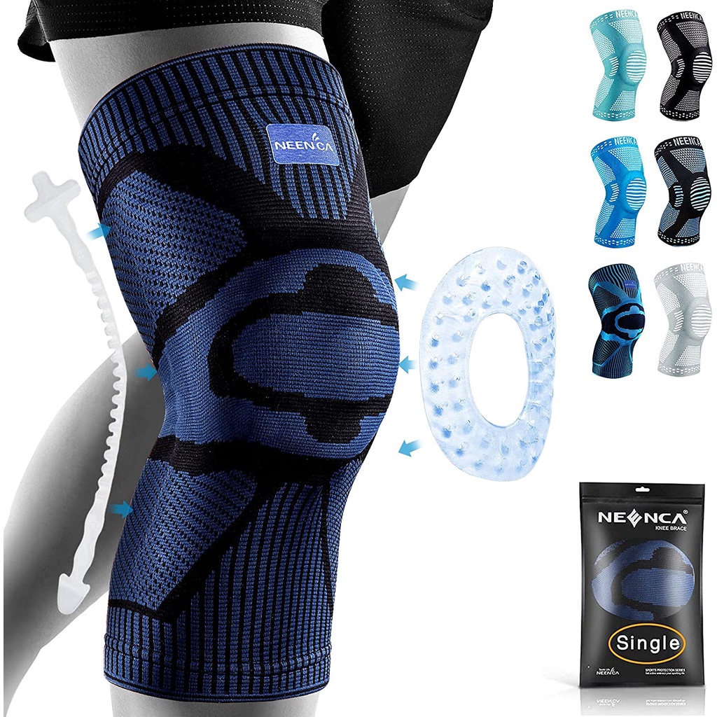 NEENCA Knee Brace Sleeve Support for Running,Meniscus Tear,Arthritis