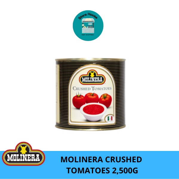 Molinera Crushed Tomatoes 2,500g (Big Can) Shopee Philippines