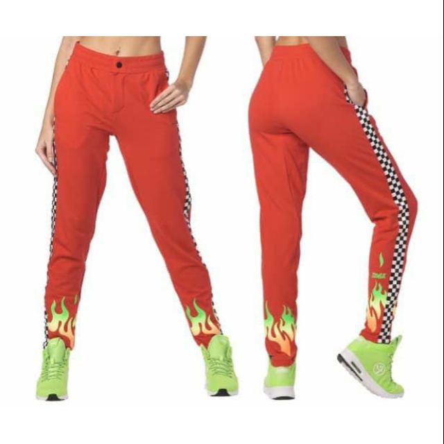 sweatpants with fly front