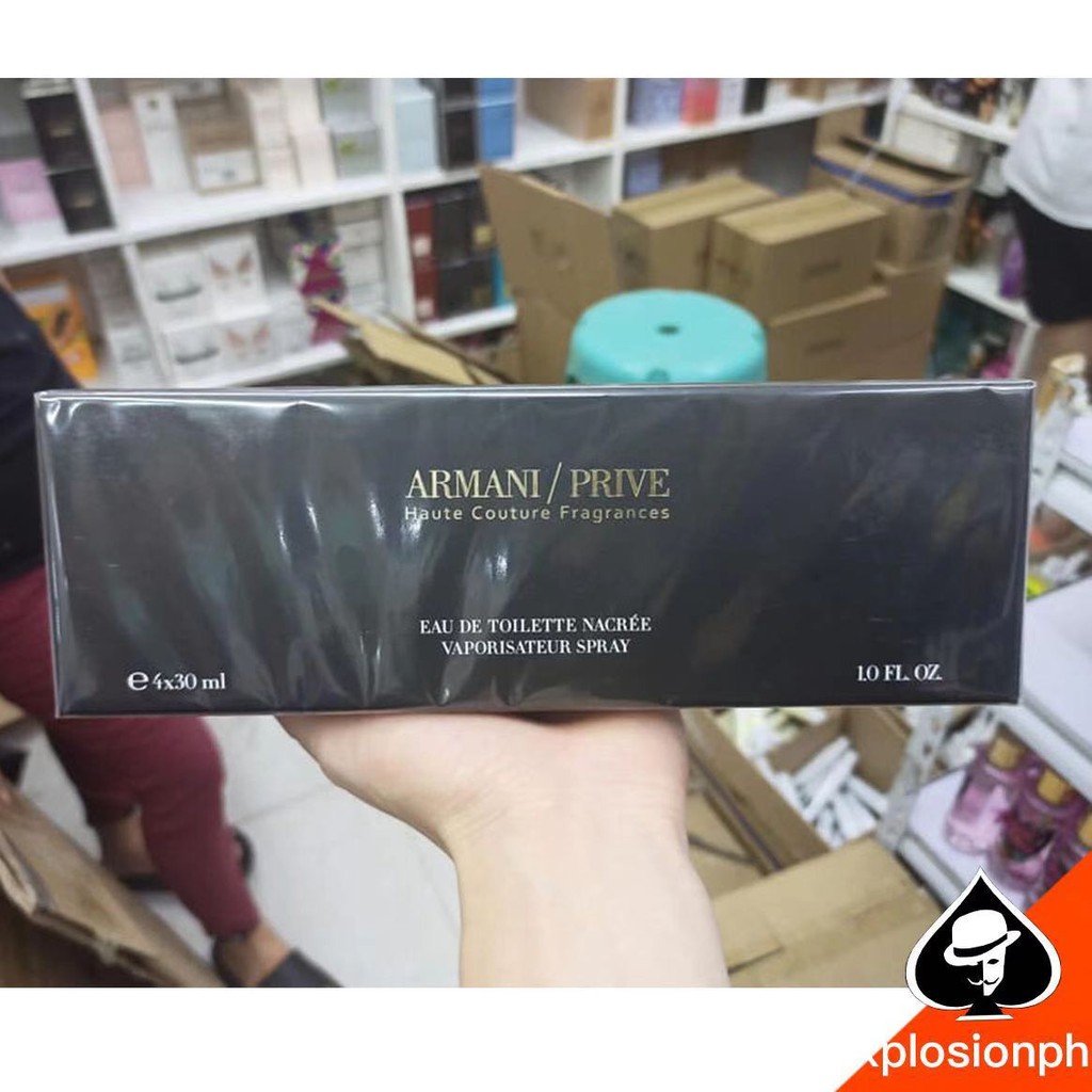 Giorgio Armani / Prive Haute Couture Fragrance Set for Unisex With 4 x 30ml  | Shopee Philippines