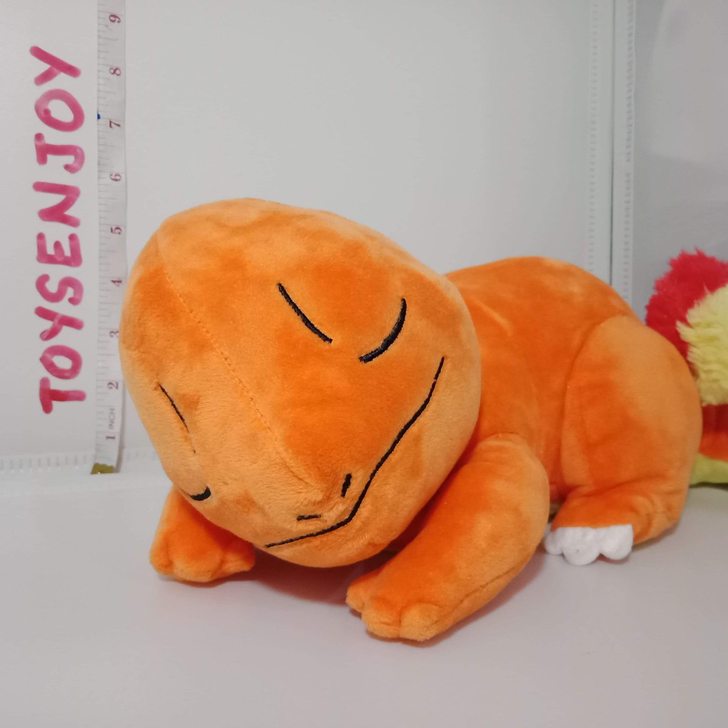 sleeping charmander plush