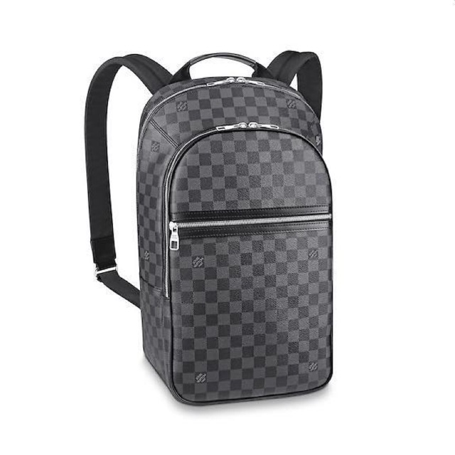 louis vuitton damier graphite michael backpack