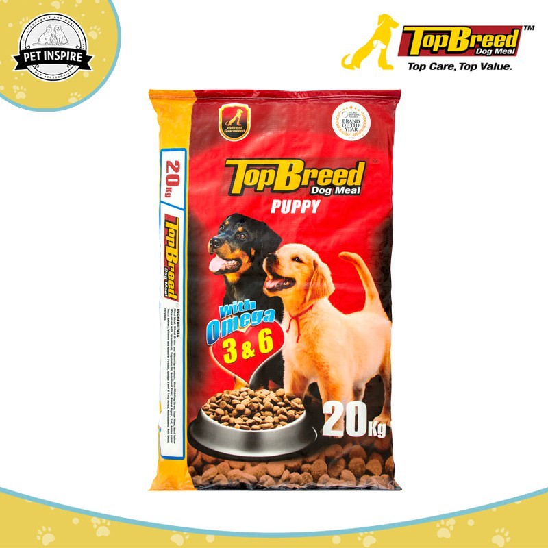 Top Breed Puppy Dog Food 20Kg Shopee Philippines