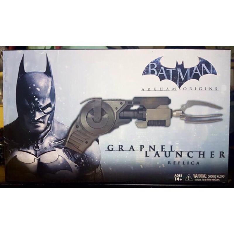 NECA BATMAN ARKHAM ORIGINS GRAPNEL LAUNCHER | Shopee Philippines