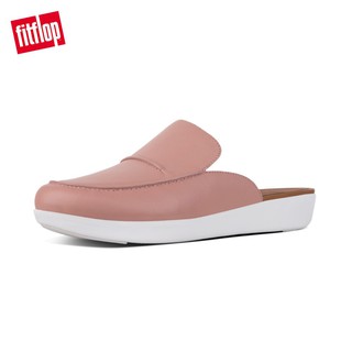 serene leather mules