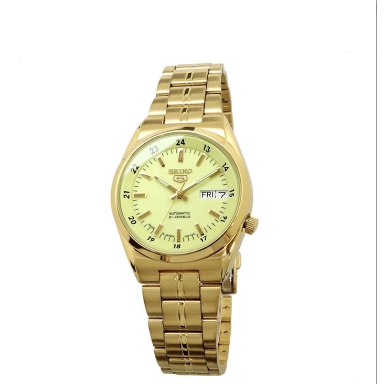 Seiko 5 Made in Japan SNK578J1 LumiBrite Automatic Watch SNK578 Gold Tone  SNK578J | Shopee Philippines