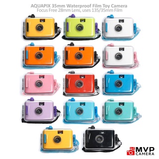 disposable camera Aquapix REUSABLE Waterproof Lomo Retro Toy Film Camera 135 35mm Not Disposable MV