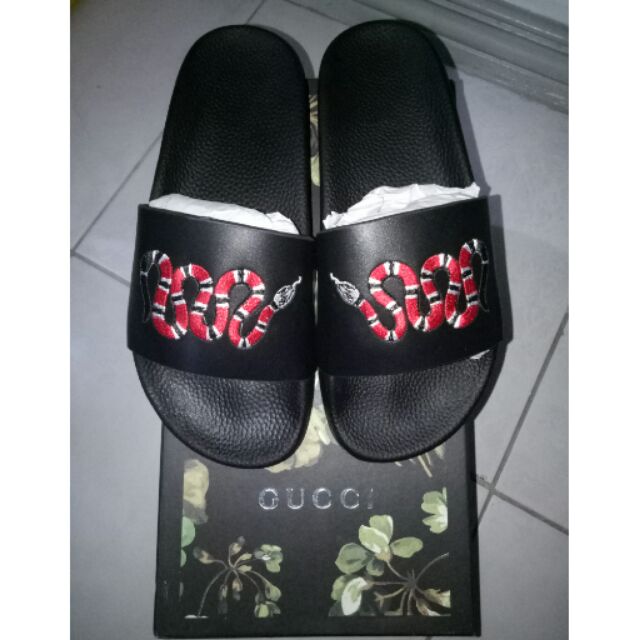 gucci snake slides