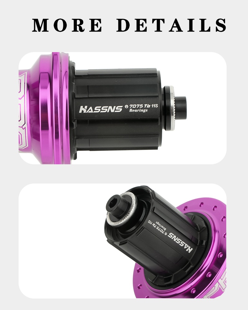 HASSNS PRO7 MTB Hub 6 Pawls 3 Teeth 120 sound 32 Hole for Mountain bike ...