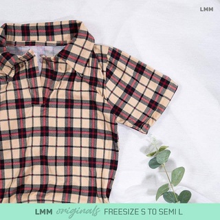solid collared corset crop top