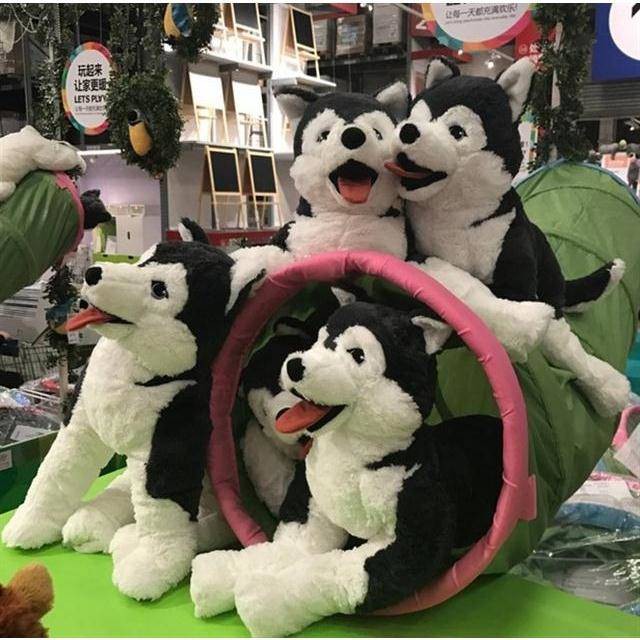 ikea husky plush