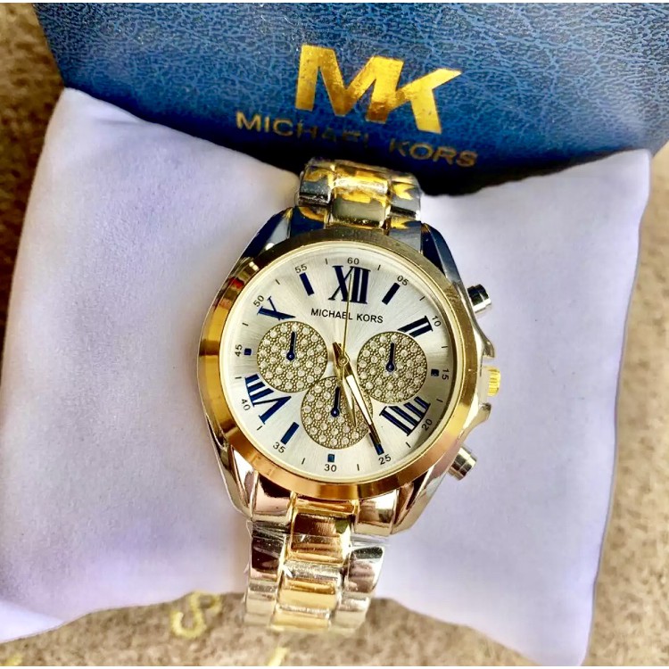 michael kors chrome watch