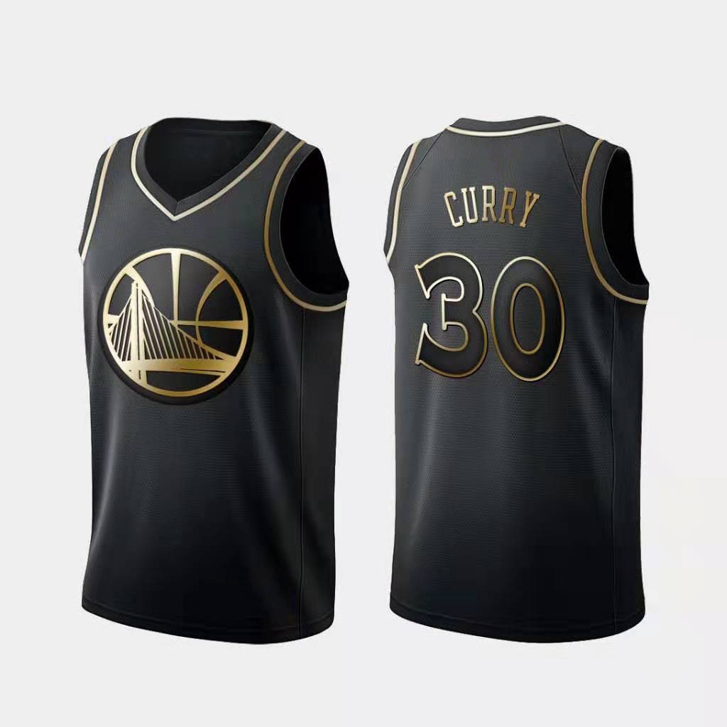 steph curry gold jersey