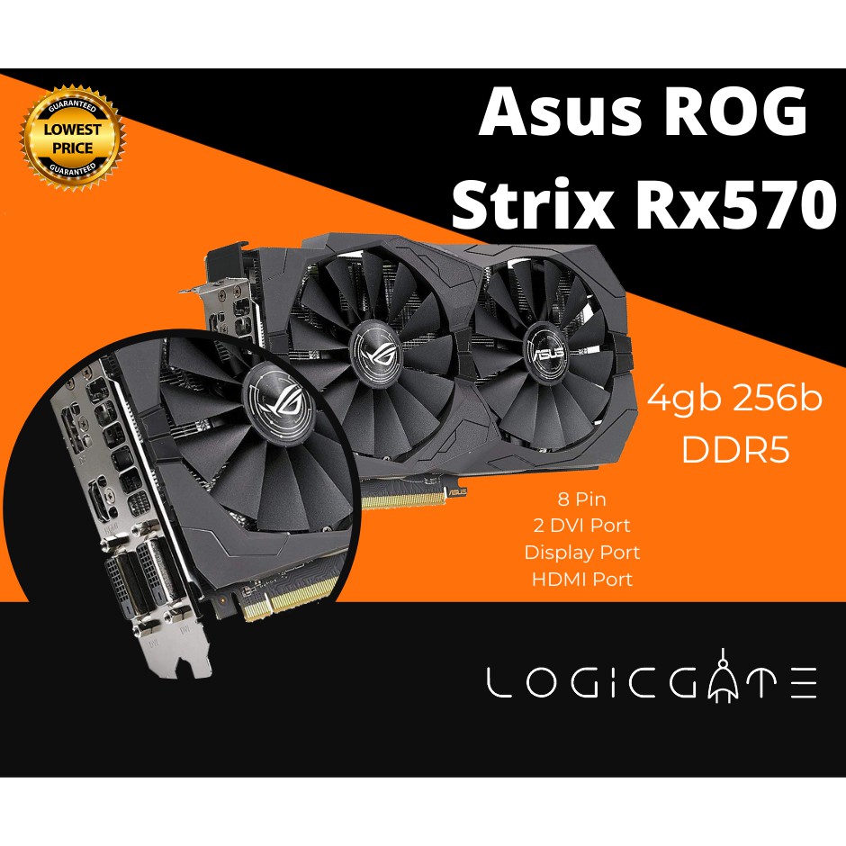 Asus rx570 4gb strix не определяется