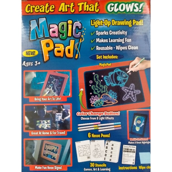 Magic Pad (Light-Up Drawing Pad) | Shopee Philippines