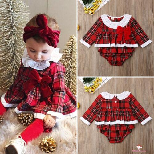girls plaid christmas dress