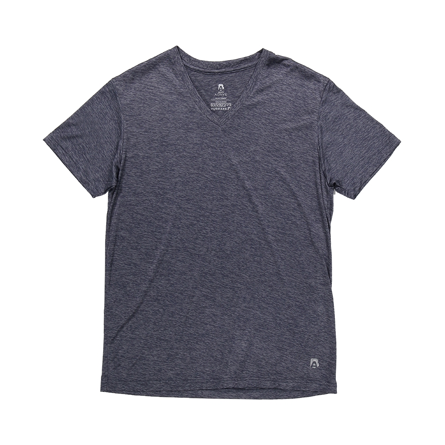 BENCH/ V-neck Plain Shirt - Blue | Shopee Philippines