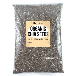 Organic Chia Seeds (500g & 1kg)