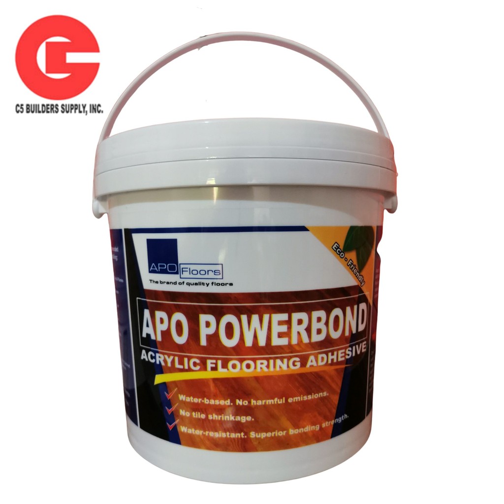 Apo Floors Powerbond Acrylic Flooring Adhesive (5Kg) Shopee Philippines