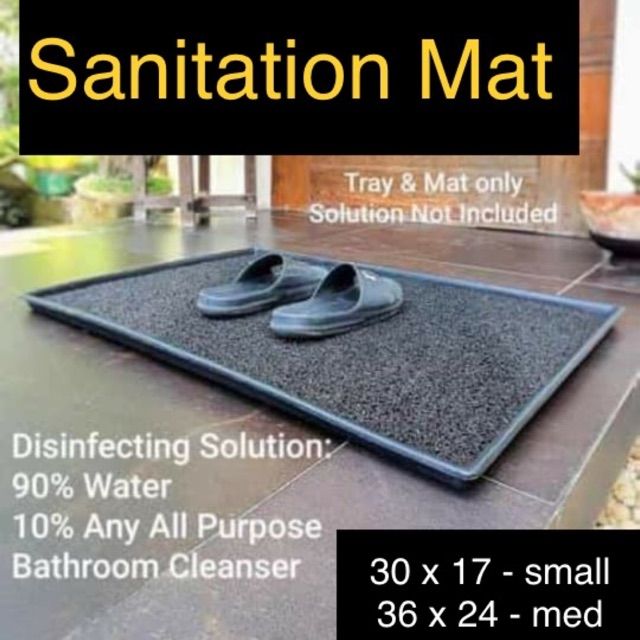 Disinfecting Floor Mat 36 X 24 Inches Shopee Philippines