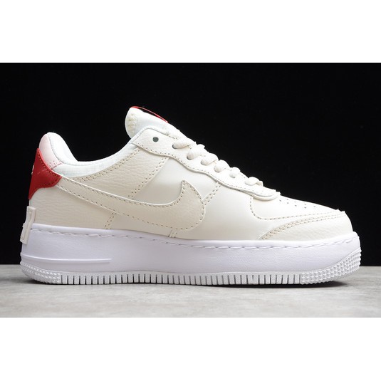 nike air force 1 phantom/echo pink/red