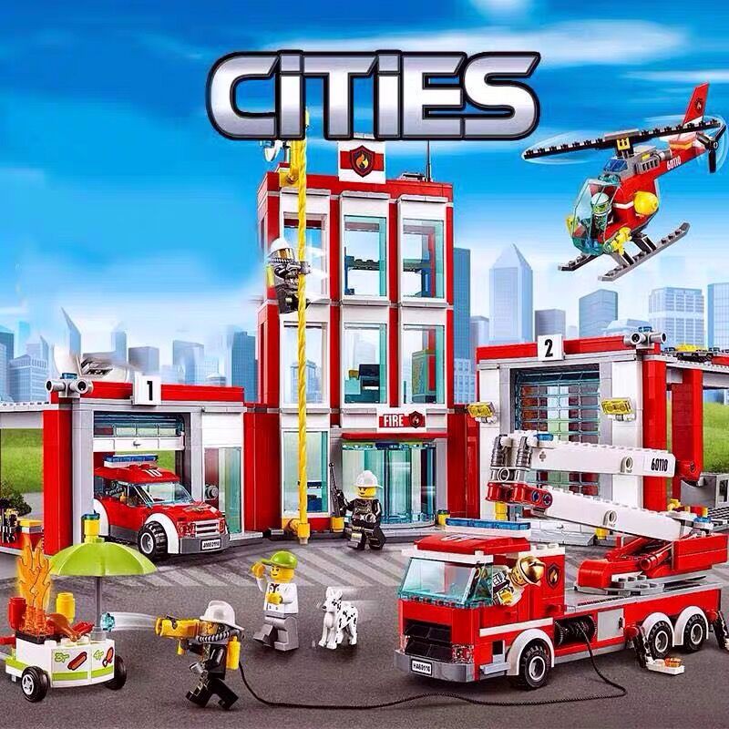 lego city fire car