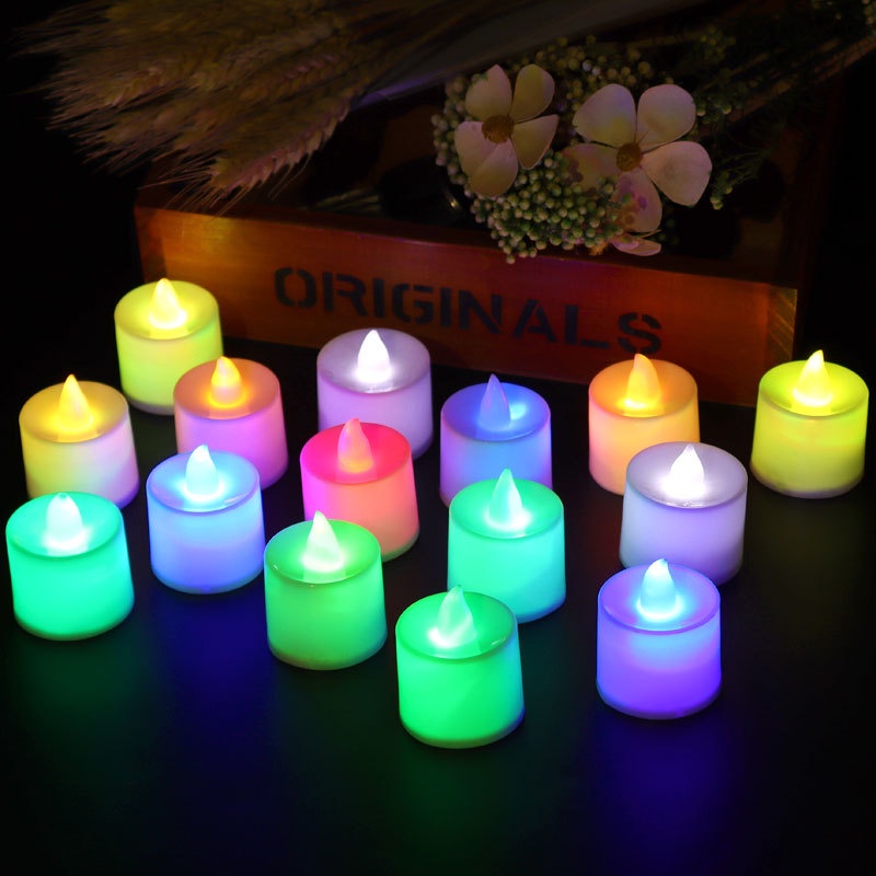【STOCK】LED flameless candle lamp tea lamp family wedding birthday decoration