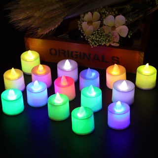 【STOCK】LED flameless candle lamp tea lamp family wedding birthday decoration #2
