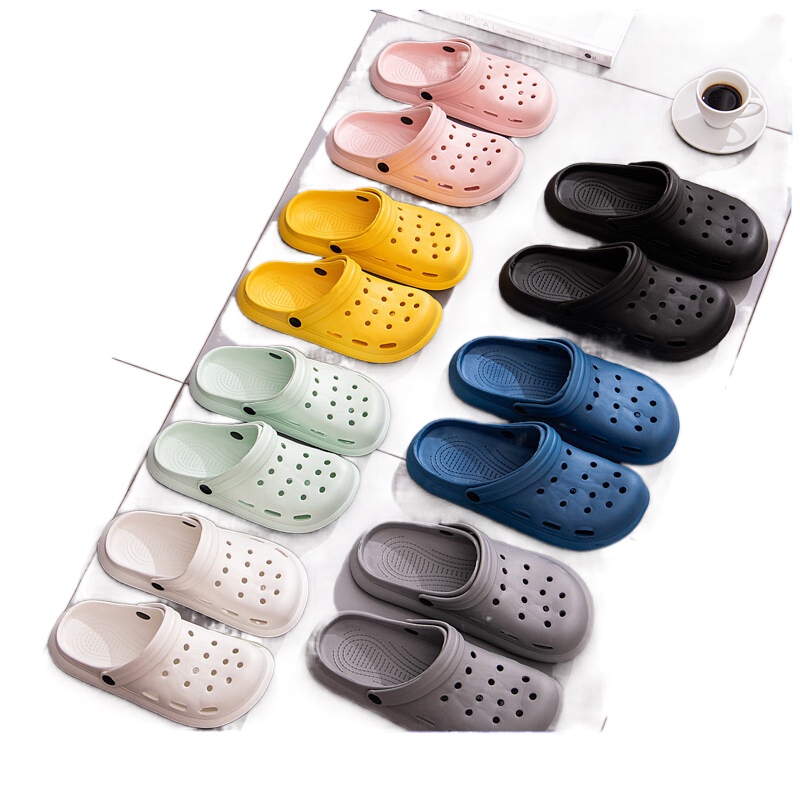 Crocs Sandals for Kids Boy Girl Indoor Sandals Solid Color Classic Cute ...